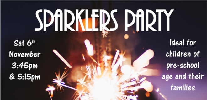 sparklers banner